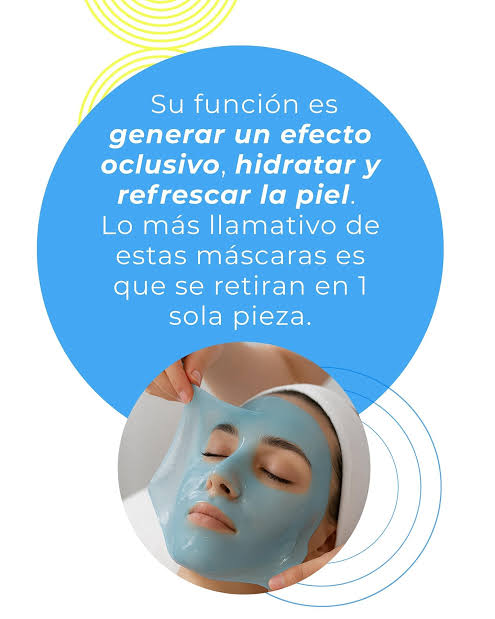 MASCARILLA HIDROPLÁSTICA AZUL mediestetica