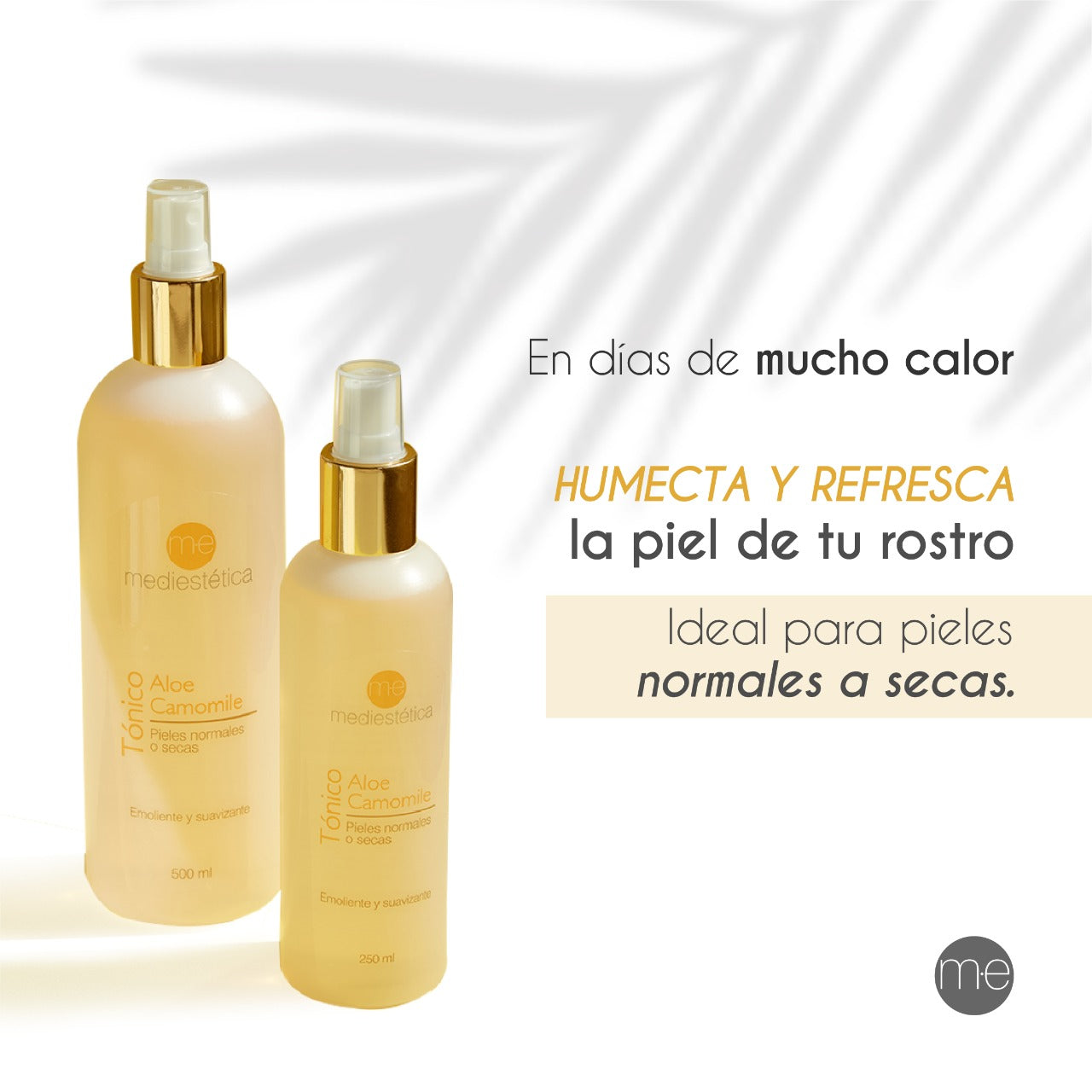 TÓNICO ALOE CAMOMILE 500 ml Mediestetica