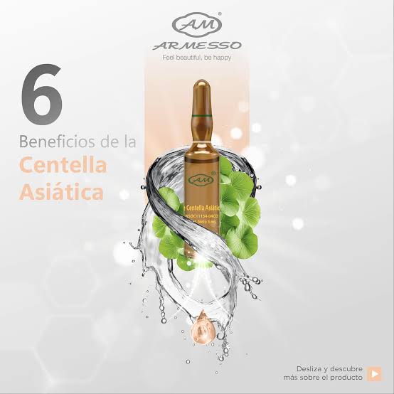EXTRACTO DE CENTELLA ASIÁTICA AMPOLLAS 5ML Armesso