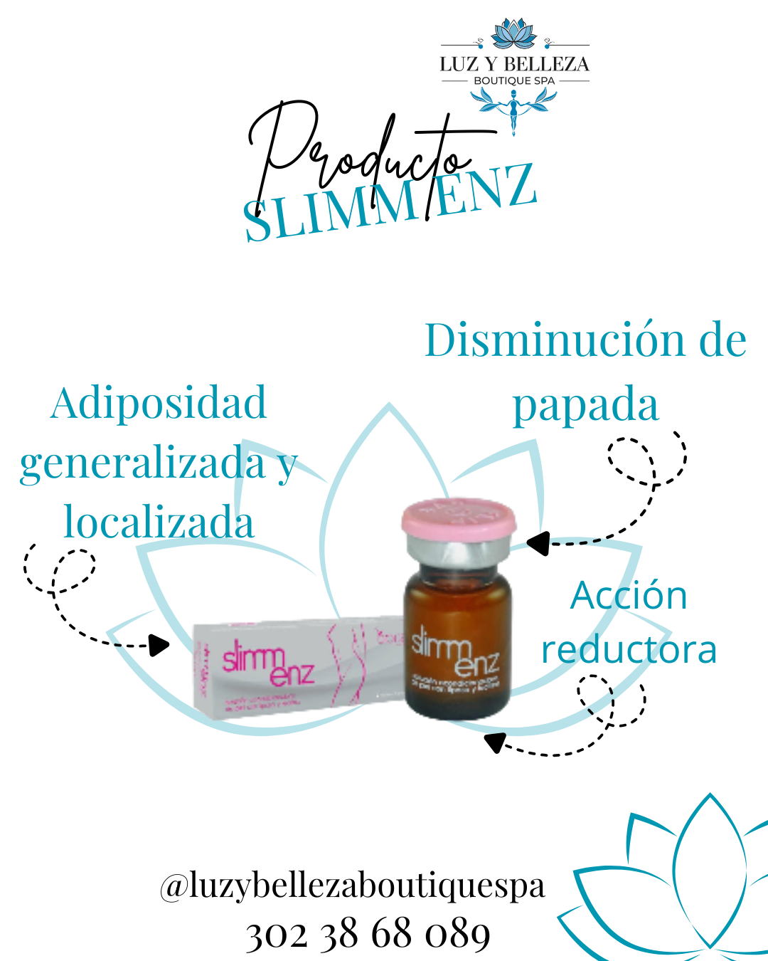 SLIMM ENZ CAJA 10 VIAL 7ML Biocare