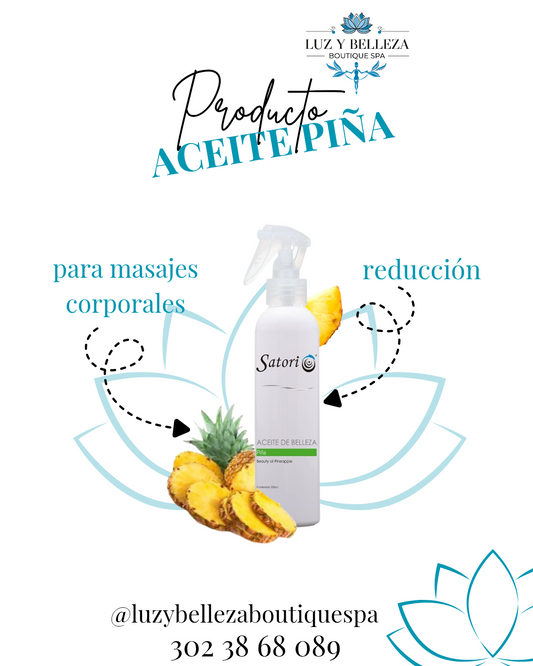 ACEITE PIÑA 250ml Satori