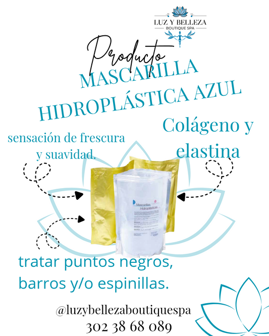 MASCARILLA HIDROPLÁSTICA AZUL mediestetica