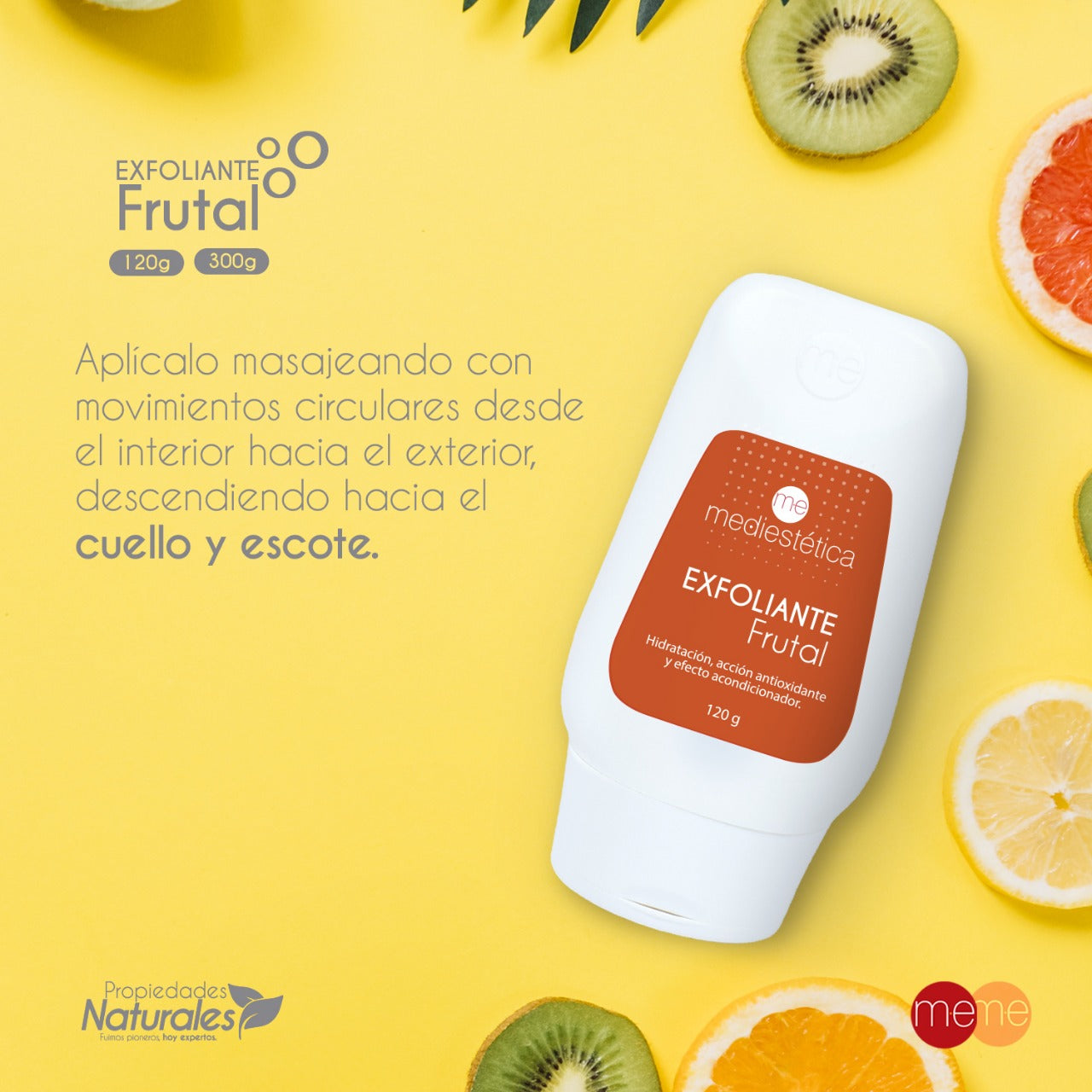 EXFOLIANTE FRUTAL 300gr Mediestética