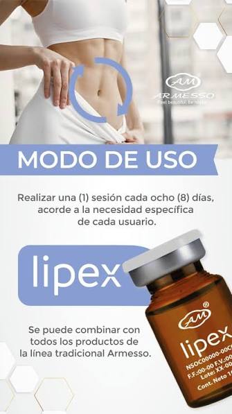 LIPEX CAJA 5 VIAL 10ML Armesso