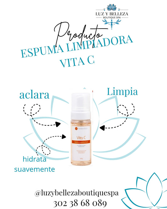 ESPUMA LIMPIADORA VITA C Mediestetica