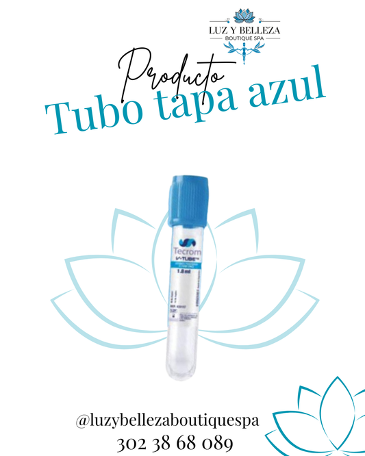 TUBO TAPA AZUL UNIDAD