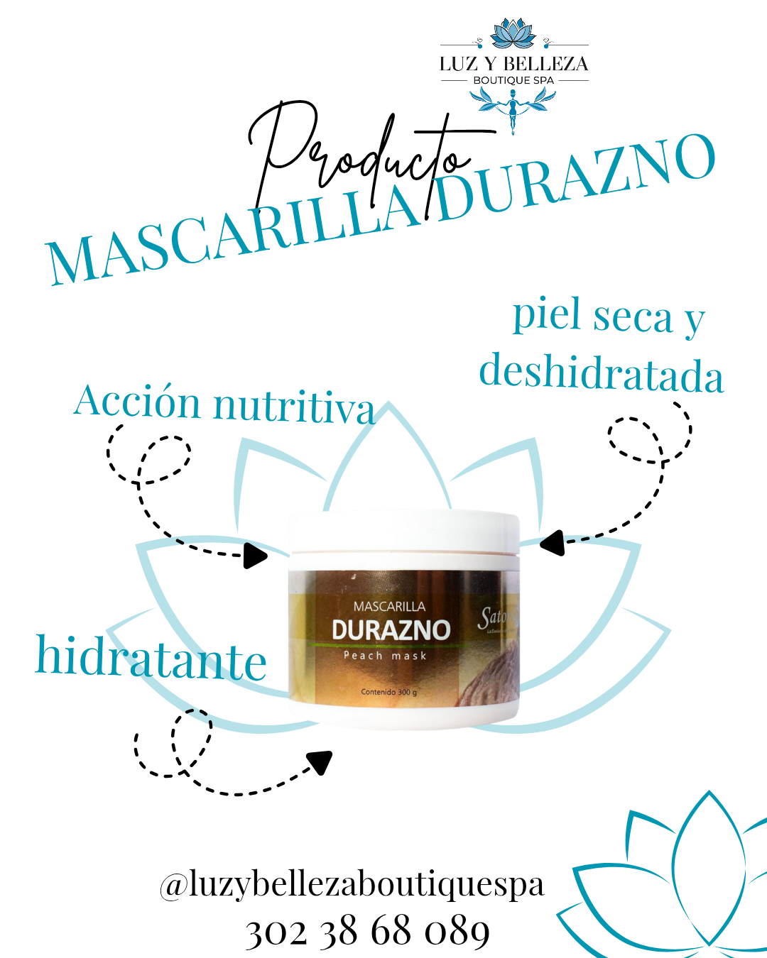 MASCARILLA DE DURAZNO Satori