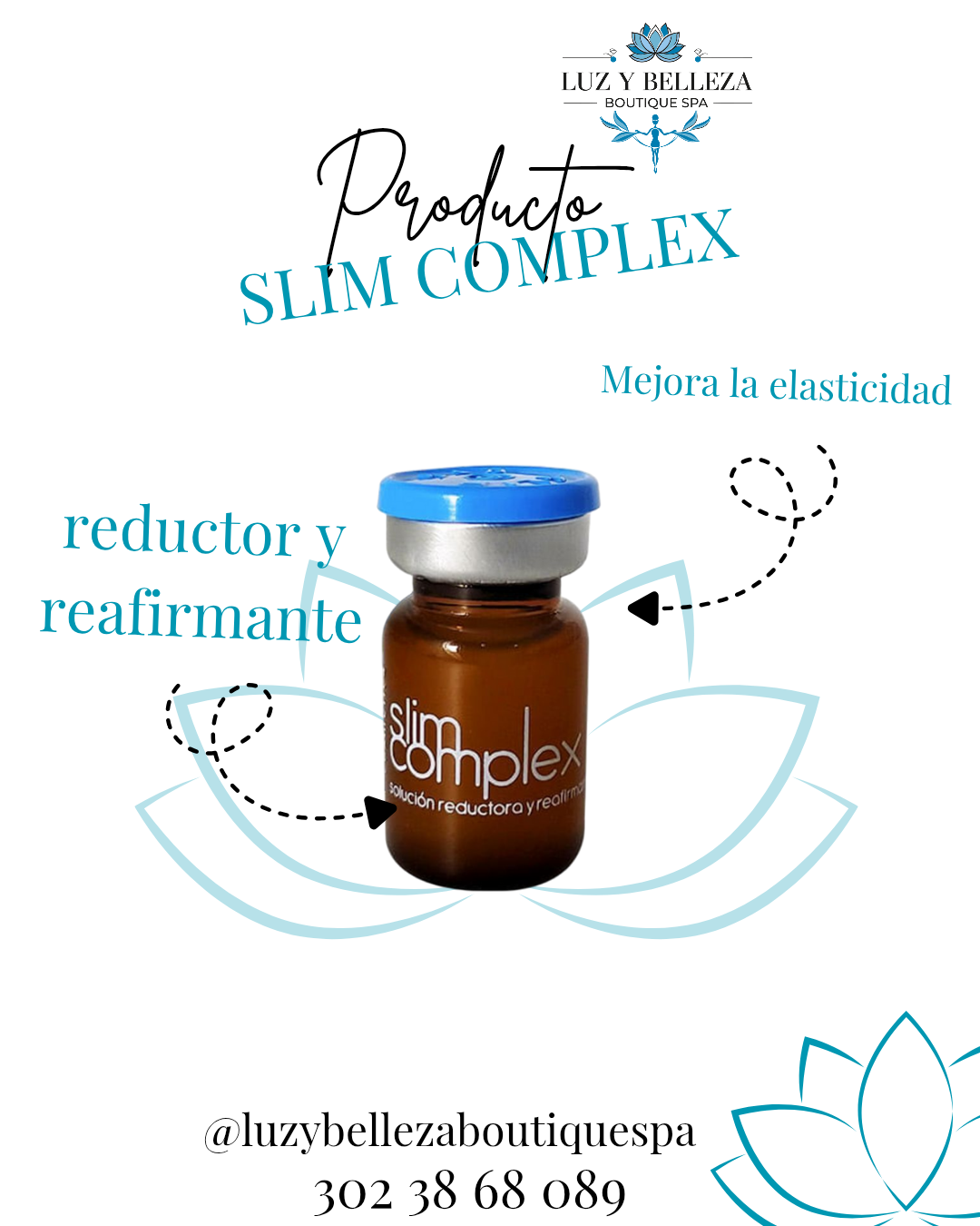 SLIM COMPLEX SOLUCION REDUCTORA Y REAFIRMANTE VIAL 7 ML Biocare