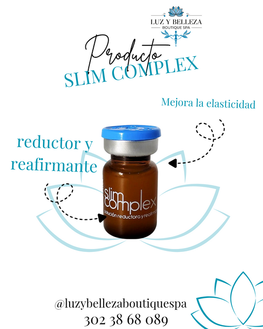 SLIM COMPLEX SOLUCION REDUCTORA Y REAFIRMANTE VIAL 7 ML Biocare