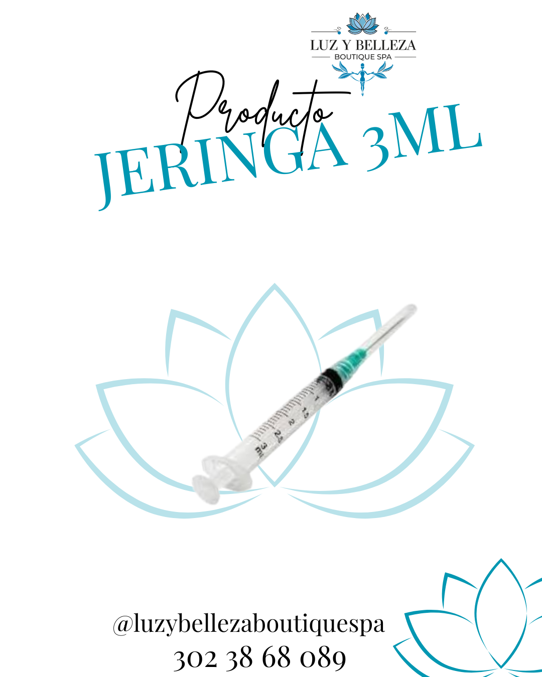 JERINGA 3ML CAJA Insumo
