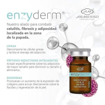 ENZYDERM CAJA DE 5 VIAL DE 10 ML Armesso
