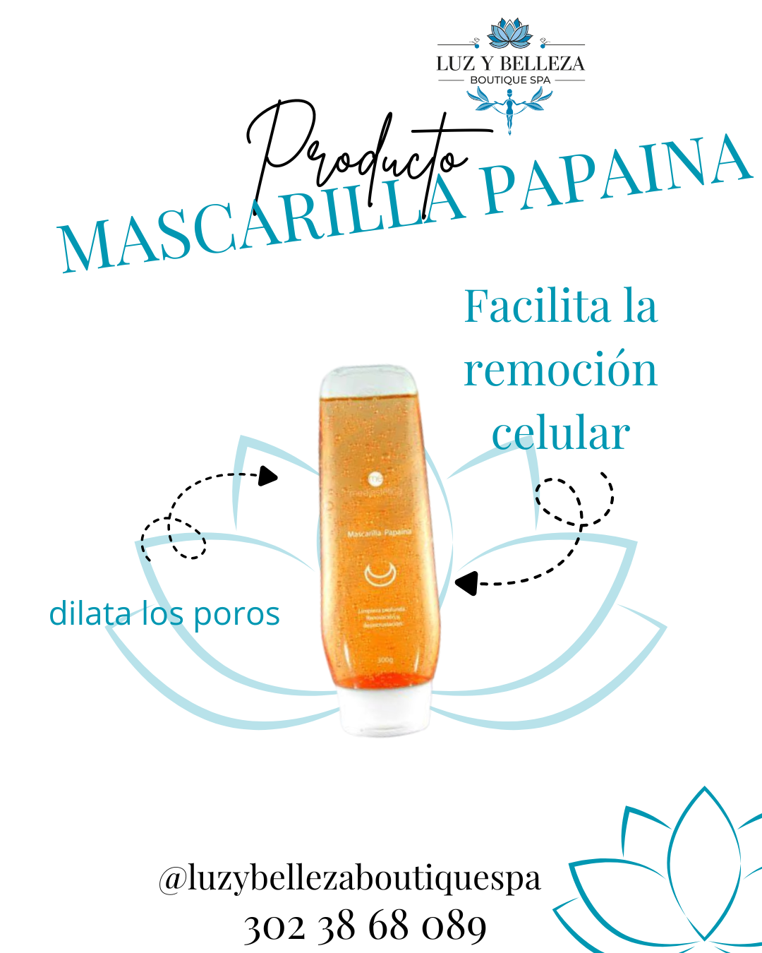 MASCARILLA PAPAINA 300gr Mediestética
