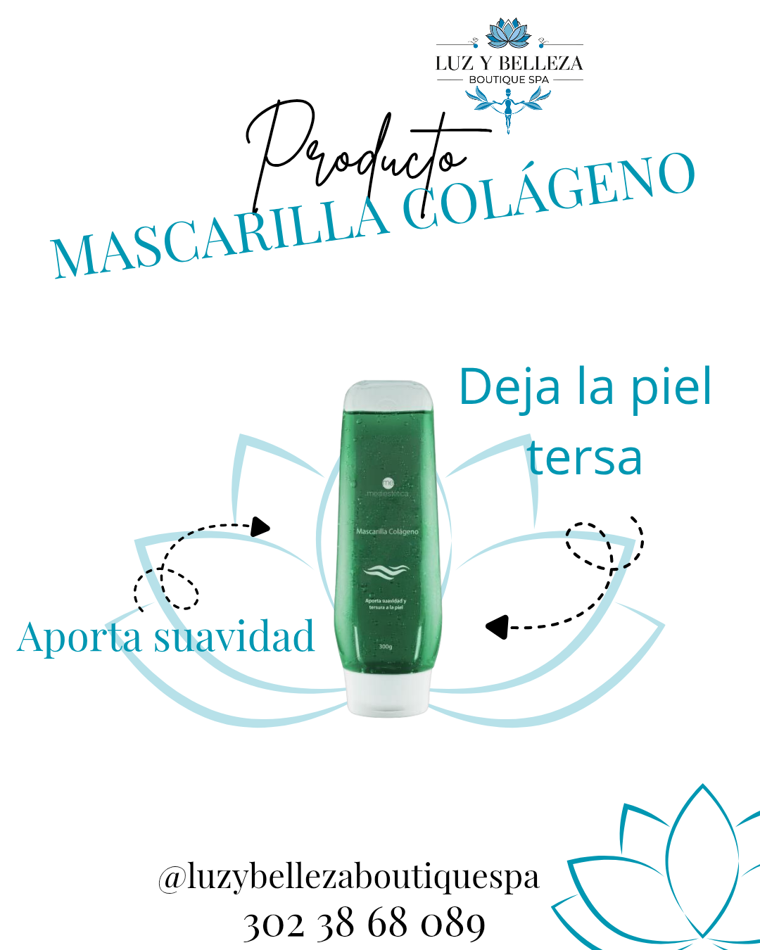 MASCARILLA DE COLÁGENO 300gr Mediestetica