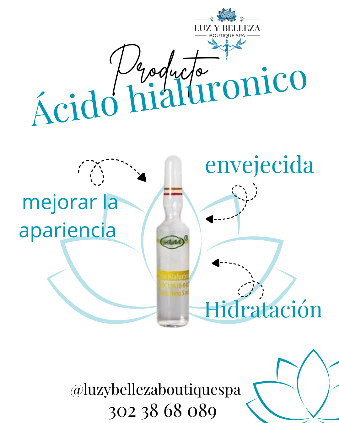 ÁCIDO HIALURÓNICO CAJA 10 AMPOLLA 5ML Armesso