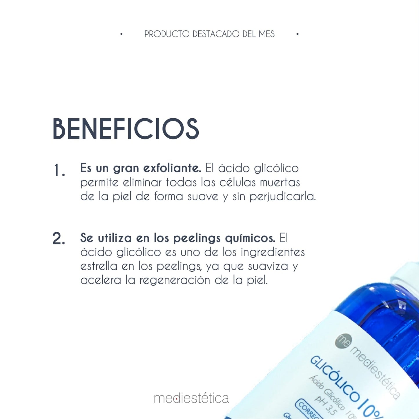 Ácido Glicólico 10% Mediestetica