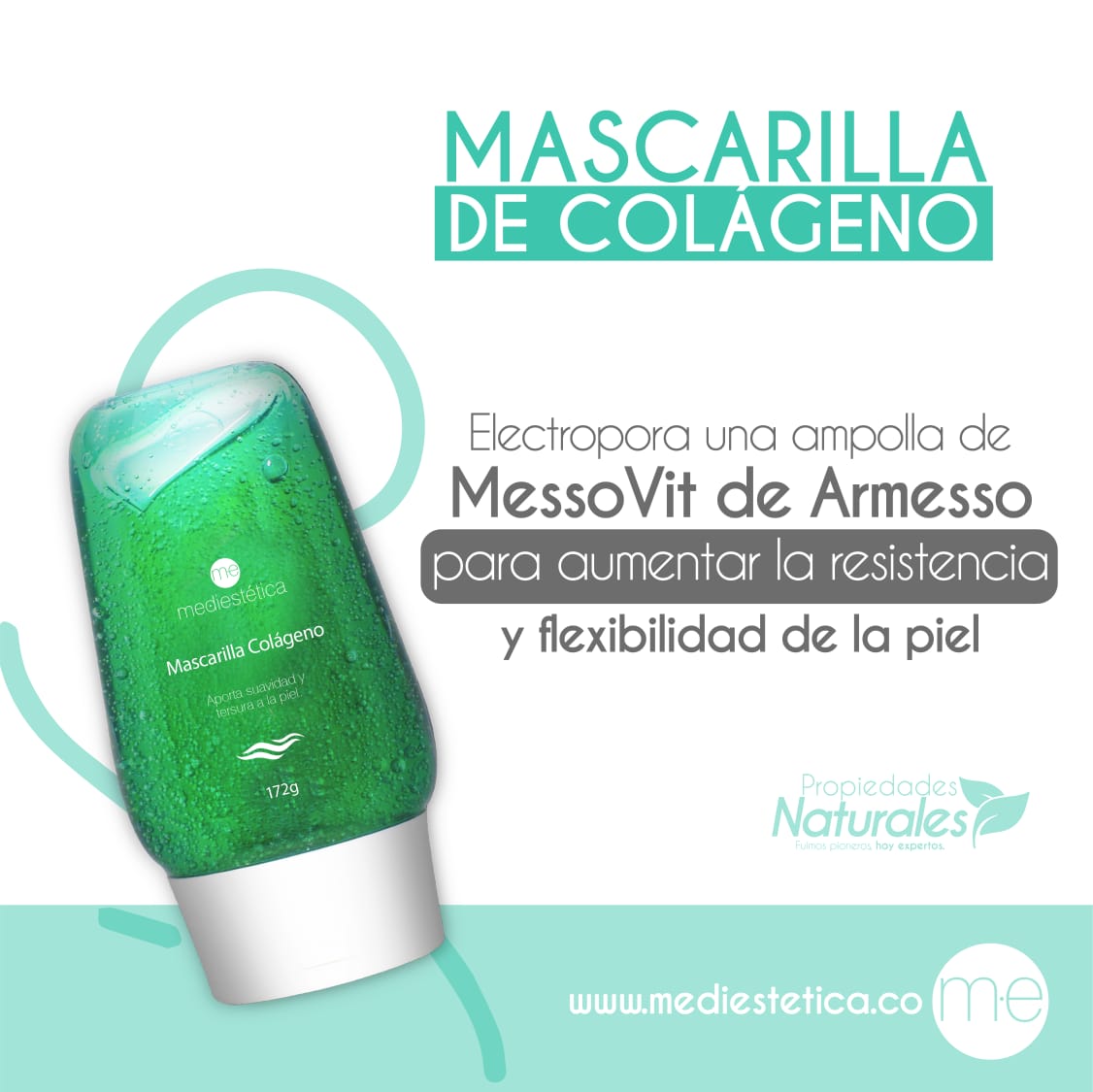 MASCARILLA DE COLÁGENO 150gr Mediestetica