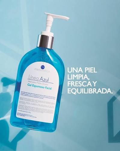 GEL ESPUMOSO FACIAL LÍNEA AZUL mediestetica