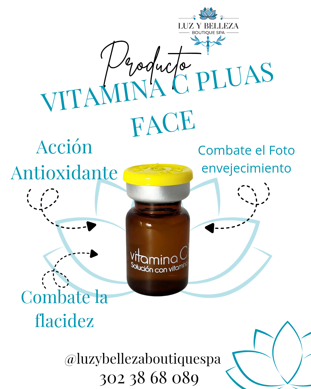 VITAMINA C PLUAS FACE  VIAL 7ML. Biocare