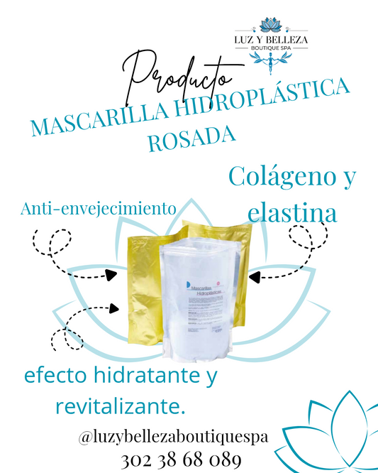 MASCARILLA HIDROPLÁSTICA ROSADA mediestetica