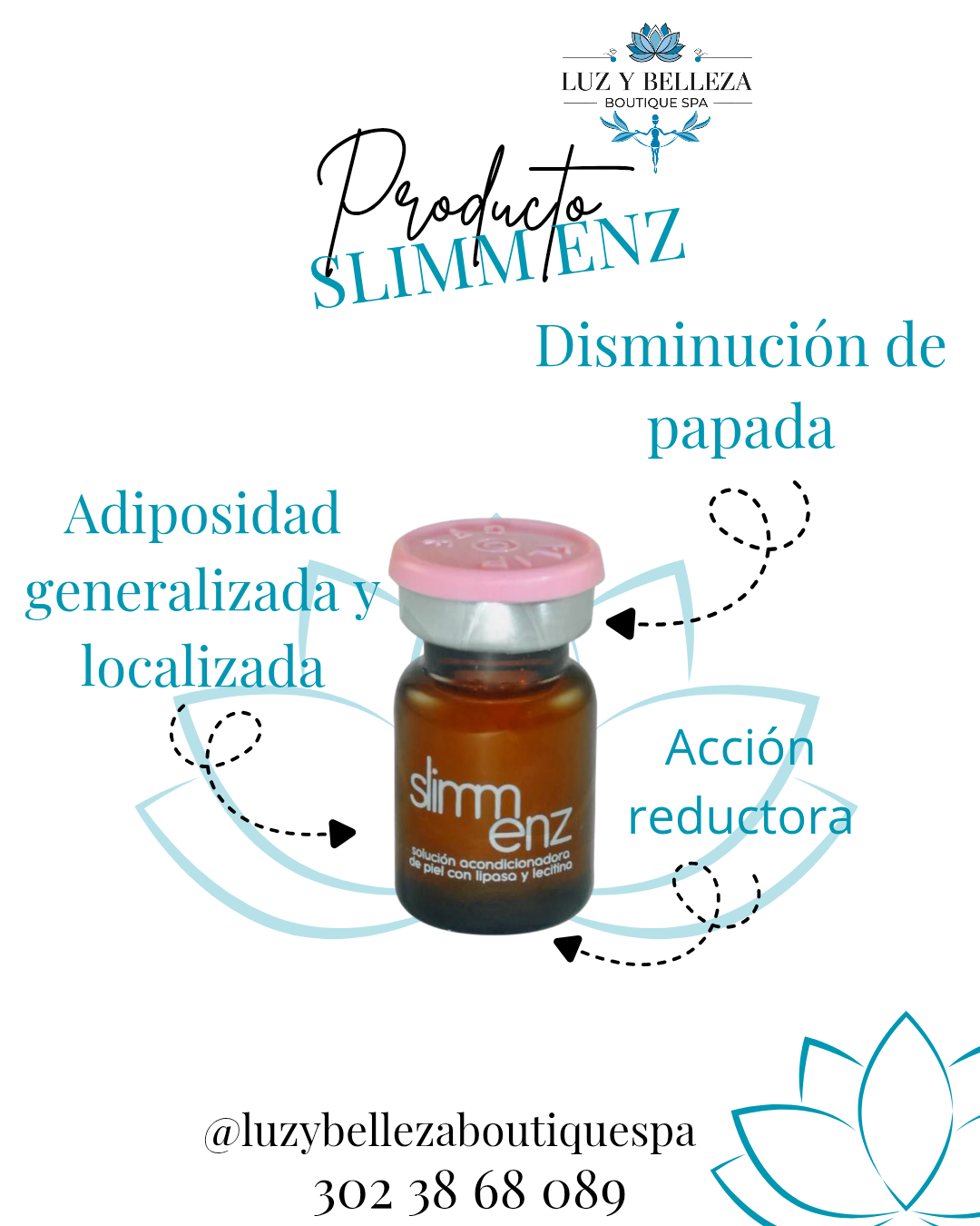 SLIMM ENZ CAJA 10 VIAL 7ML Biocare