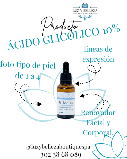 ÁCIDO GLICÓLICO 10% Satori