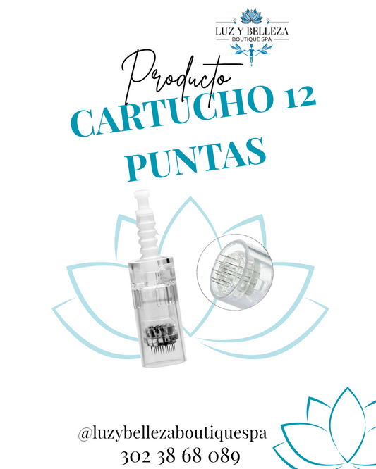 AGUJA O CARTUCHO DE 12 PUNTAS PARA DERMAPEN Insumo