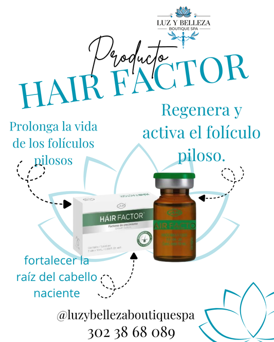 HAIR FACTOR CAJA 5 VIAL 10ML Armesso