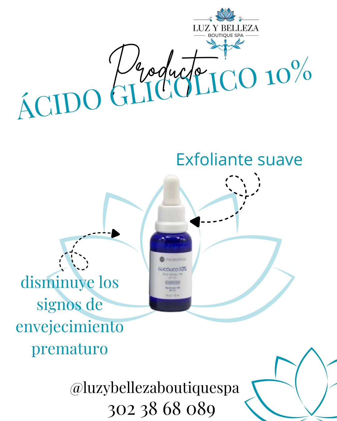 Ácido Glicólico 10% Mediestetica