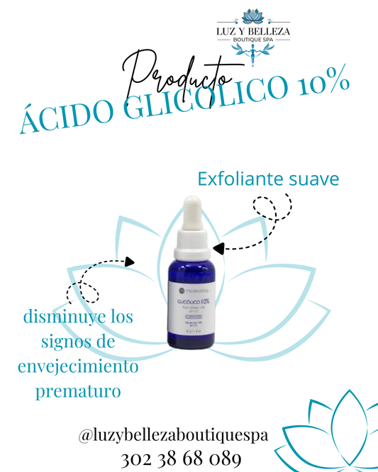 Ácido Glicólico 10% Mediestetica