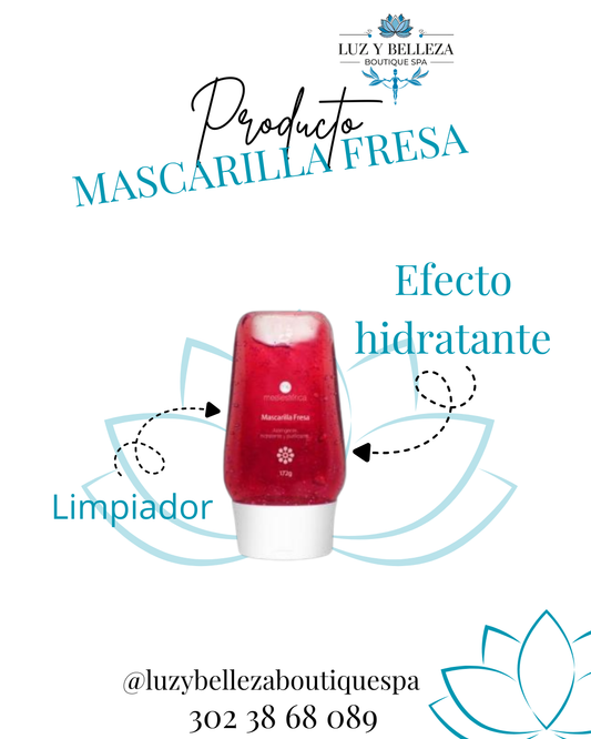 MASCARILLA DE FRESA 150gr Mediestetica