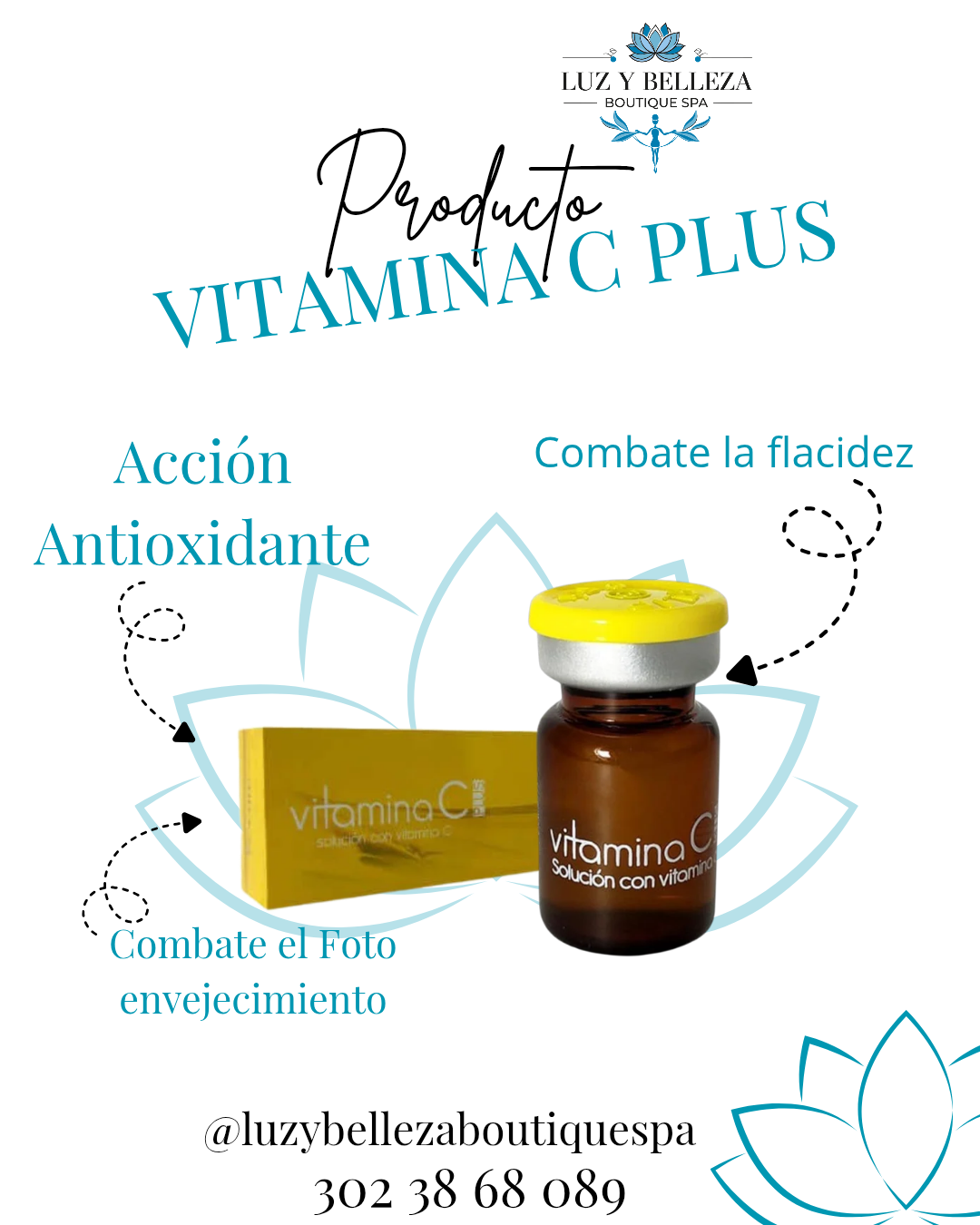 VITAMINA C PLUS FACE CAJA 10 VIAL 7ML. Biocare