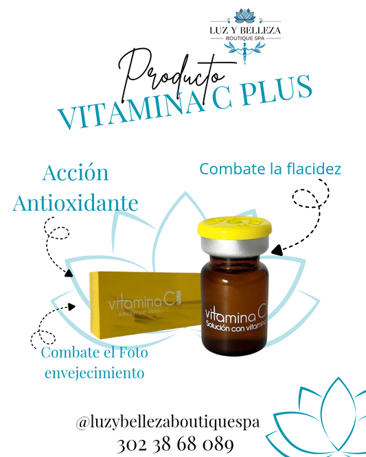 VITAMINA C PLUS FACE CAJA 10 VIAL 7ML. Biocare