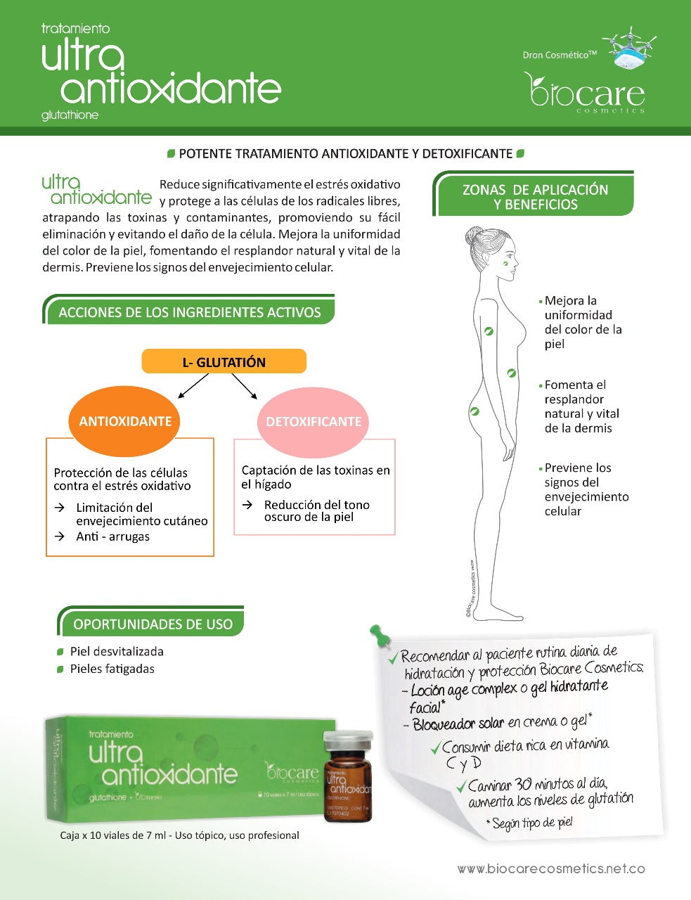 ULTRA ANTIOXIDANTE VIAL 7ML Biocare