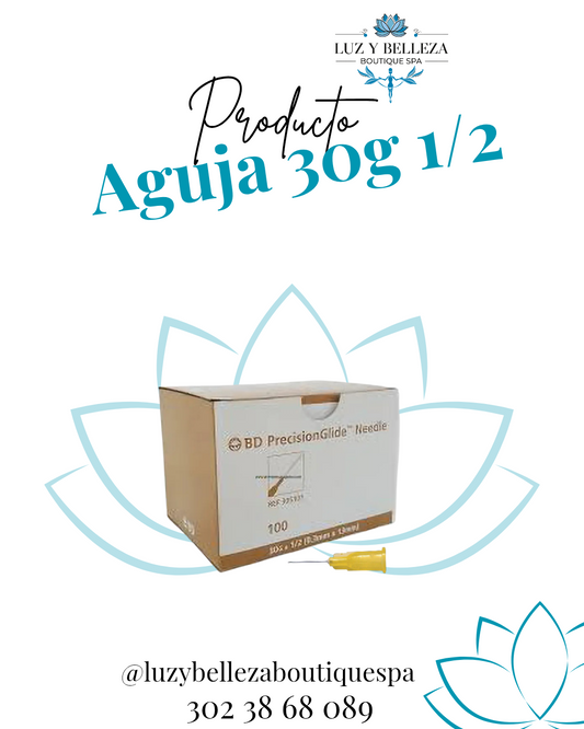 AGUJA 30G X1/2 CAJA Insumo
