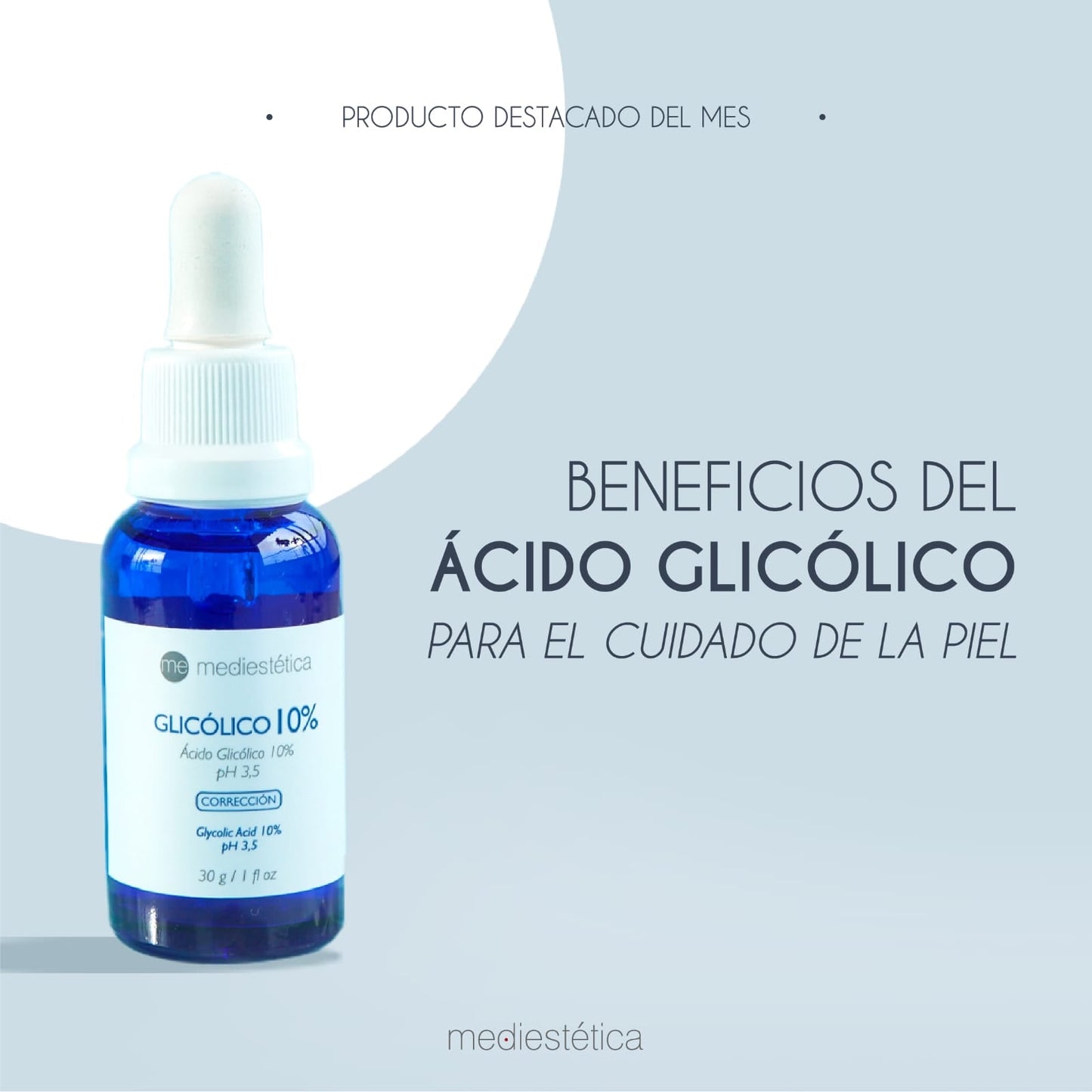 Ácido Glicólico 10% Mediestetica