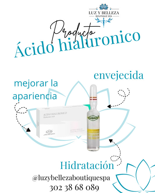 ÁCIDO HIALURÓNICO CAJA 10 AMPOLLA 5ML Armesso