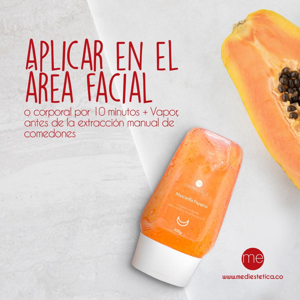 MASCARILLA PAPAINA 150gr Mediestética