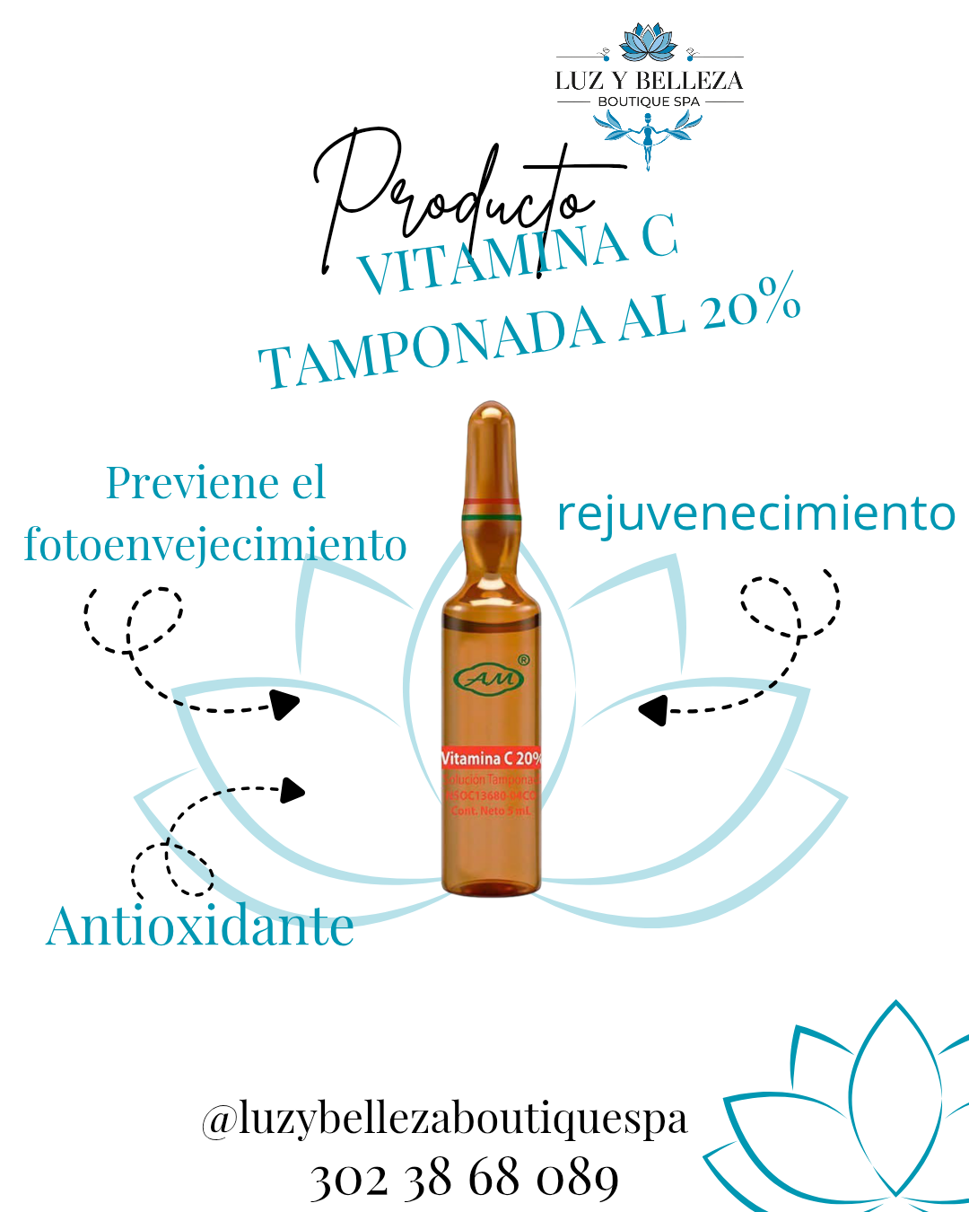 VITAMINA C TAMPONADA al 20% CAJA 10 AMPOLLA 5ML Armesso