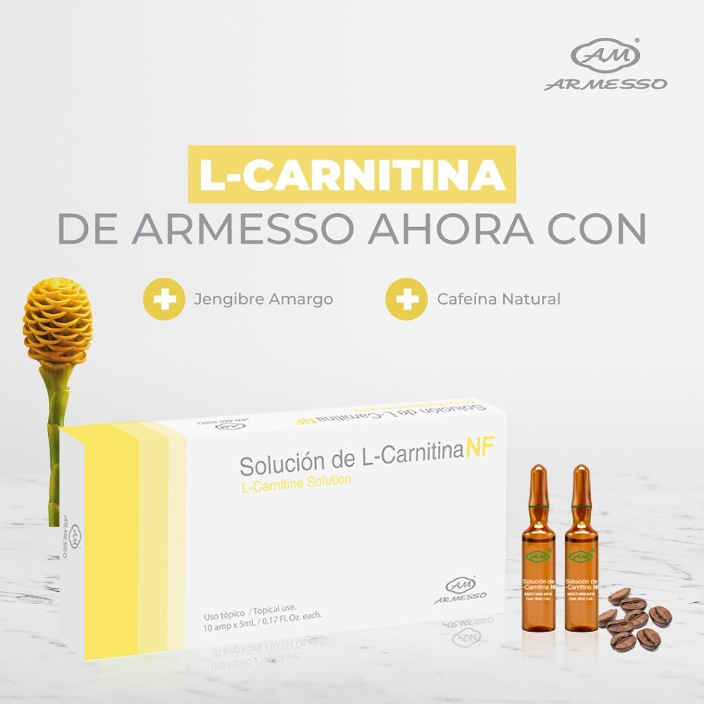 SOLUCIÓN DE L-CARNITINA NF CAJA 10 AMPOLLA 5ML Armesso
