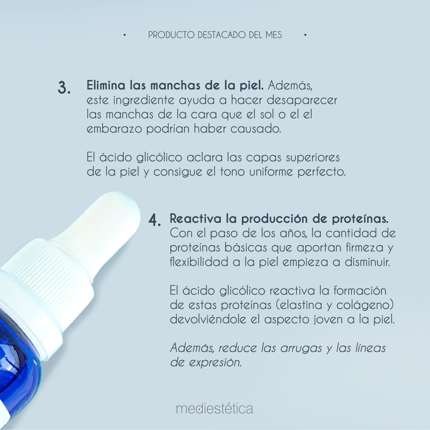 Ácido Glicólico 10% Mediestetica