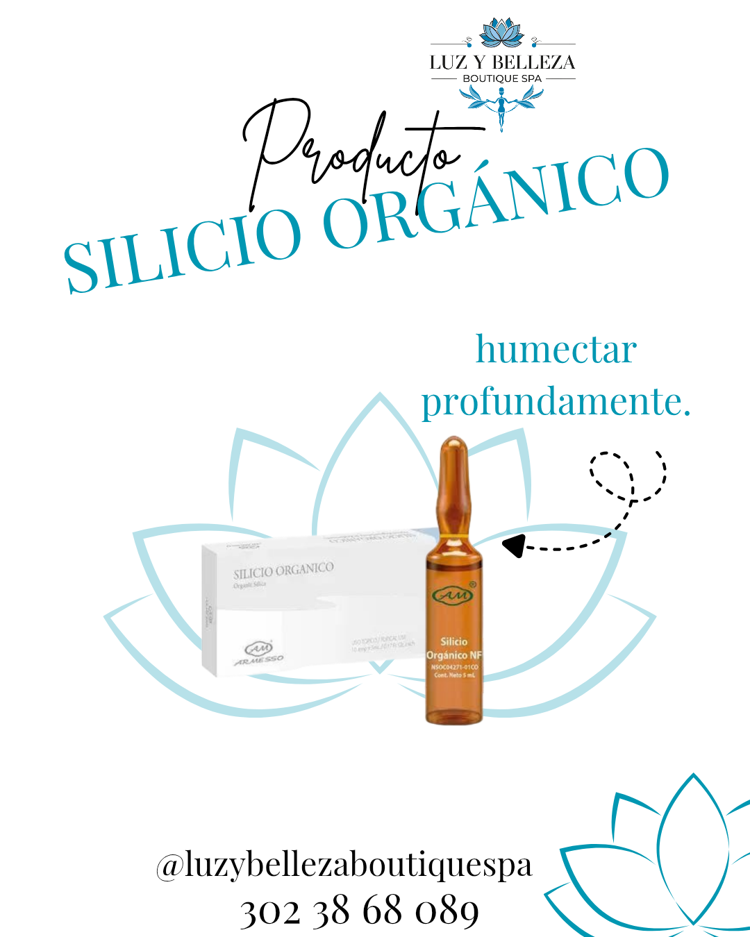 SILICIO ORGÁNICO NF CAJA 10 AMPOLLA 5ML Armesso