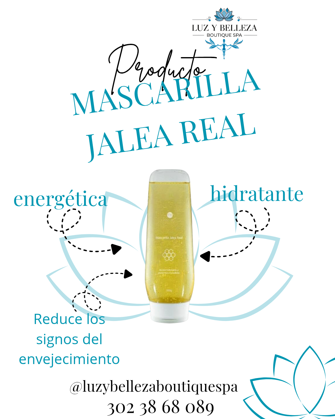 MASCARILLA JALEA REAL 300gr Mediestetica