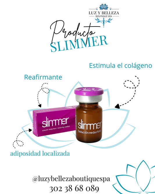 SLIMMER  SOLUCION REDUCTORA CAJA 10 VIAL 7ML Biocare