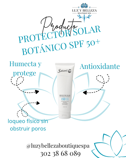 PROTECTOR SOLAR BOTÁNICO SPF 50+ SATORI