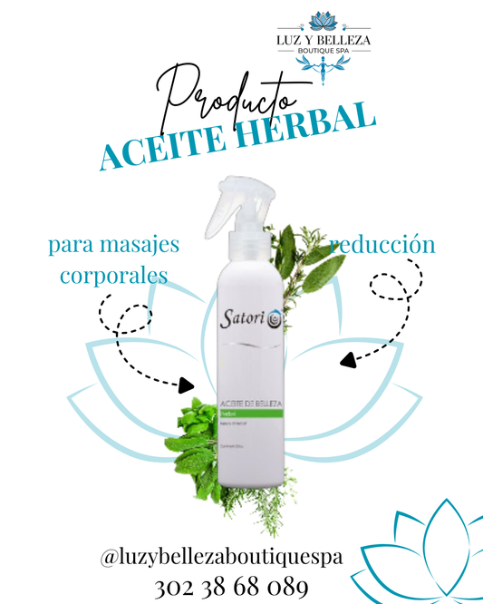 ACEITE HERBAL 250ml Satori