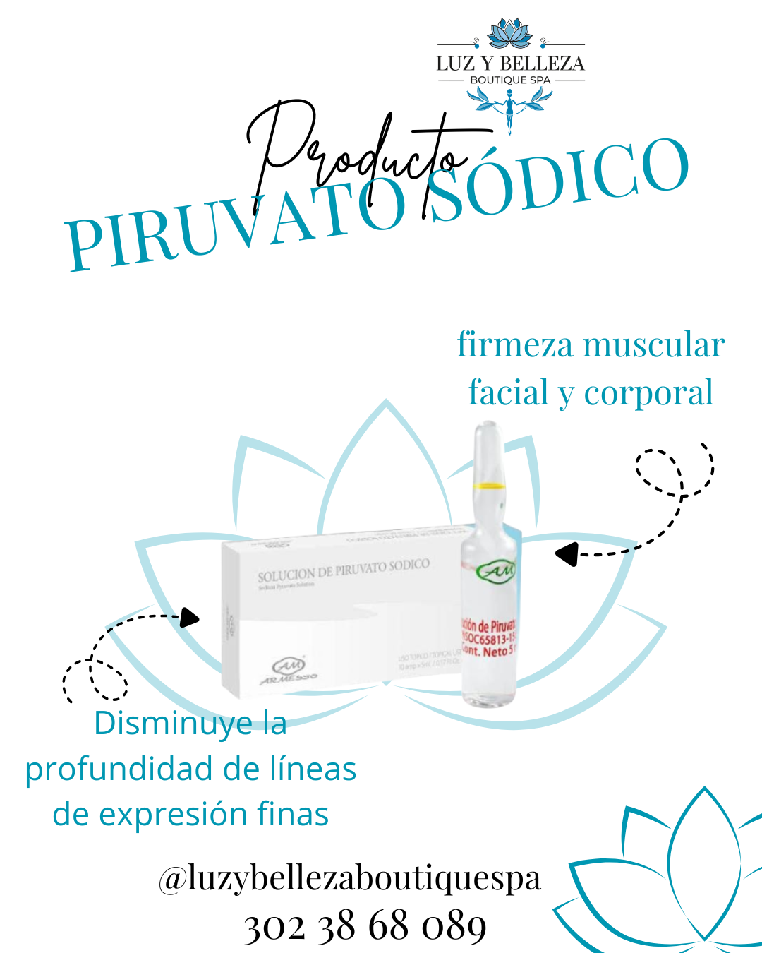 SOLUCIÓN DE PIRUVATO SÓDICO CAJA 10 AMPOLLA 5ML Armesso