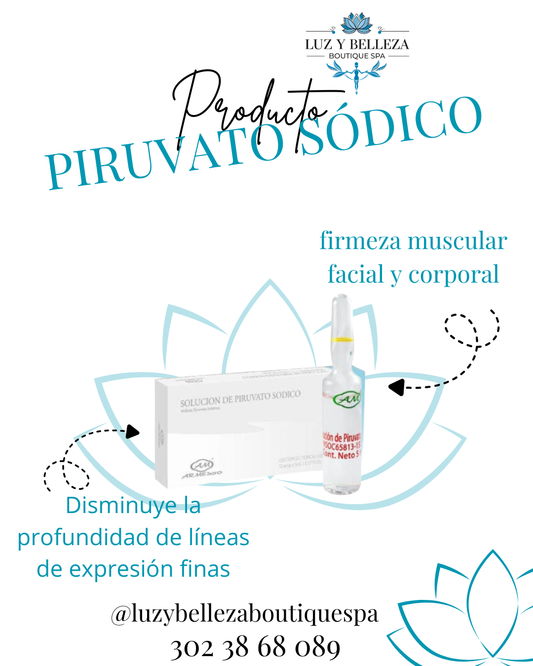 SOLUCIÓN DE PIRUVATO SÓDICO CAJA 10 AMPOLLA 5ML Armesso