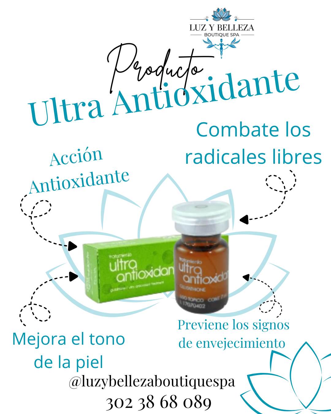 ULTRA ANTIOXIDANTE CAJA 10 VIAL 7ML Biocare