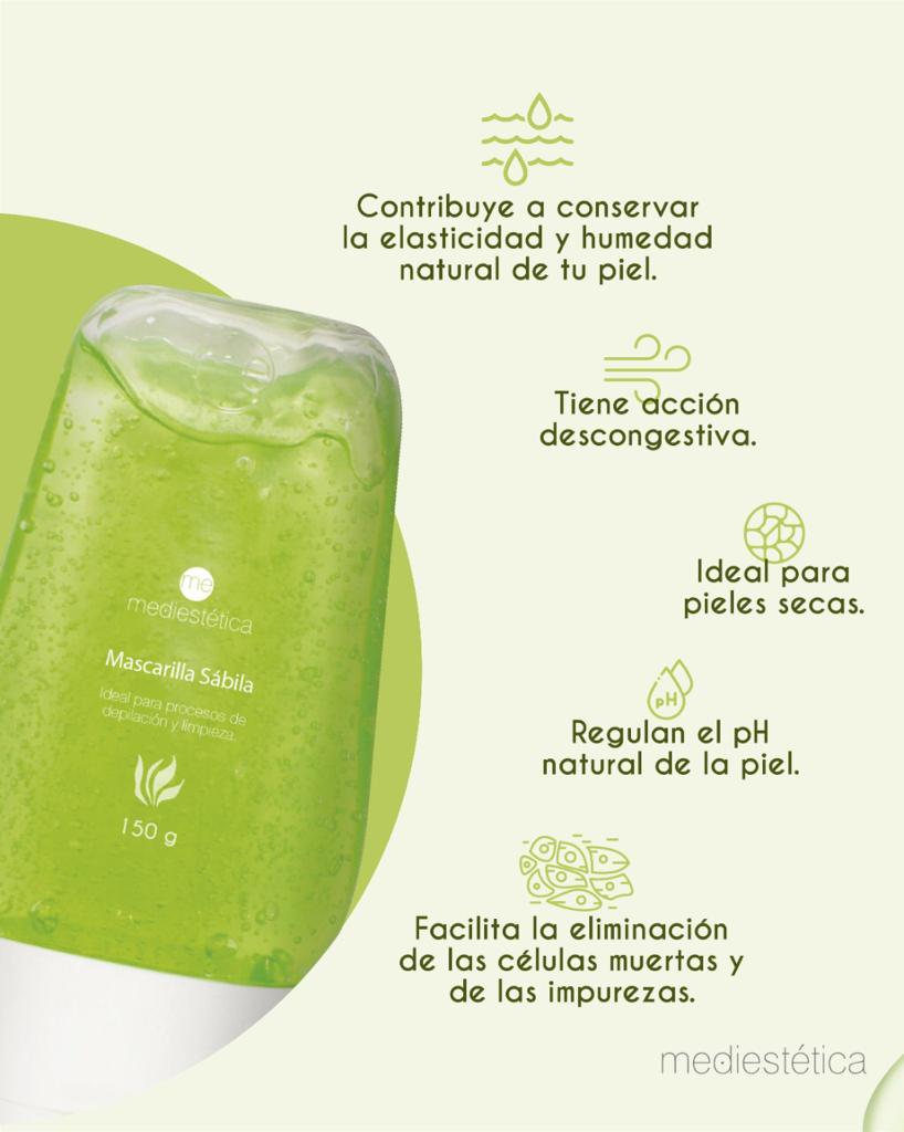 MASCARILLA SABILA 150gr Mediestética