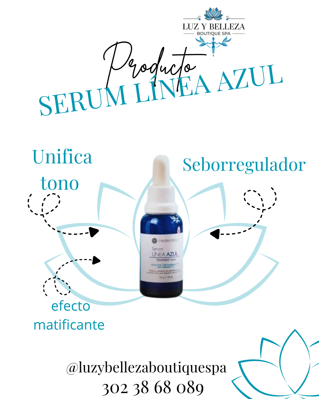 SERUM LÍNEA AZUL Mediestetica